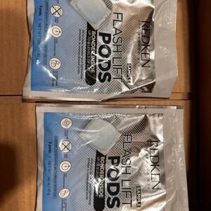 Redken flash lift pods hair color bleach lightener